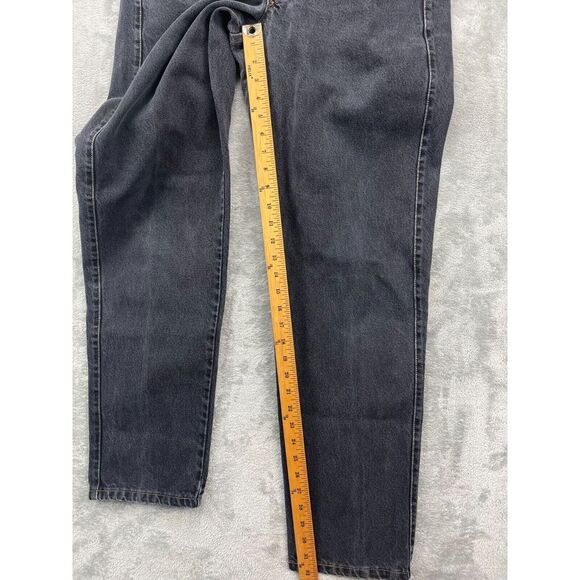 VTG Marithe Francois Girbaud Men's Jeans Denim Black 33X32 Tapered USA Made - Picture 4 of 9